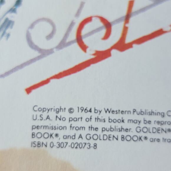 VINTAGE 2 Little Golden Books: Jingle Bells & Timothy Tiger (hardback) - Picture 3 of 6